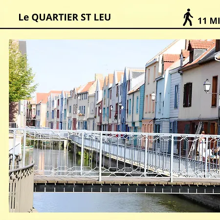 Apartamento Pause Amienoise - Proche Centre - Wifi Fibre Amiens
